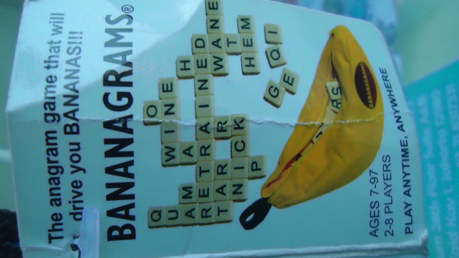 Pebrina`s land Bananagrams