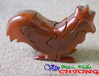 Thú Gỗ Lắp Ghép 3D - Đồ chơi thông minh cho bé - Quà tặng, vật trang trí độc đáo. - 7