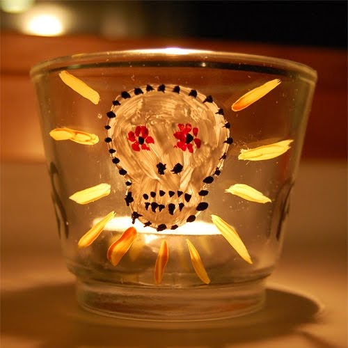 The Craftinomicon Dia De Los Muertos Votives