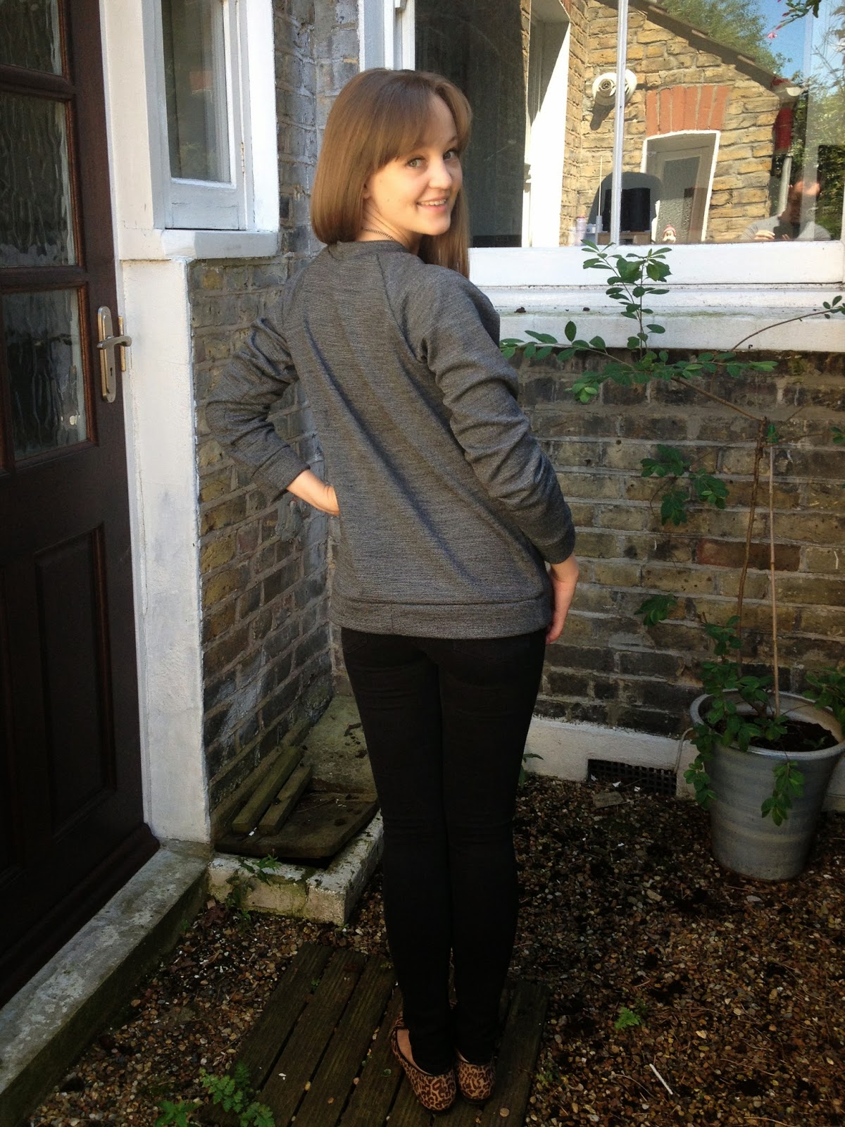 Diary of a Chainstitcher: The White Russian Sweatshirt from Capital Chic Sewing Patterns