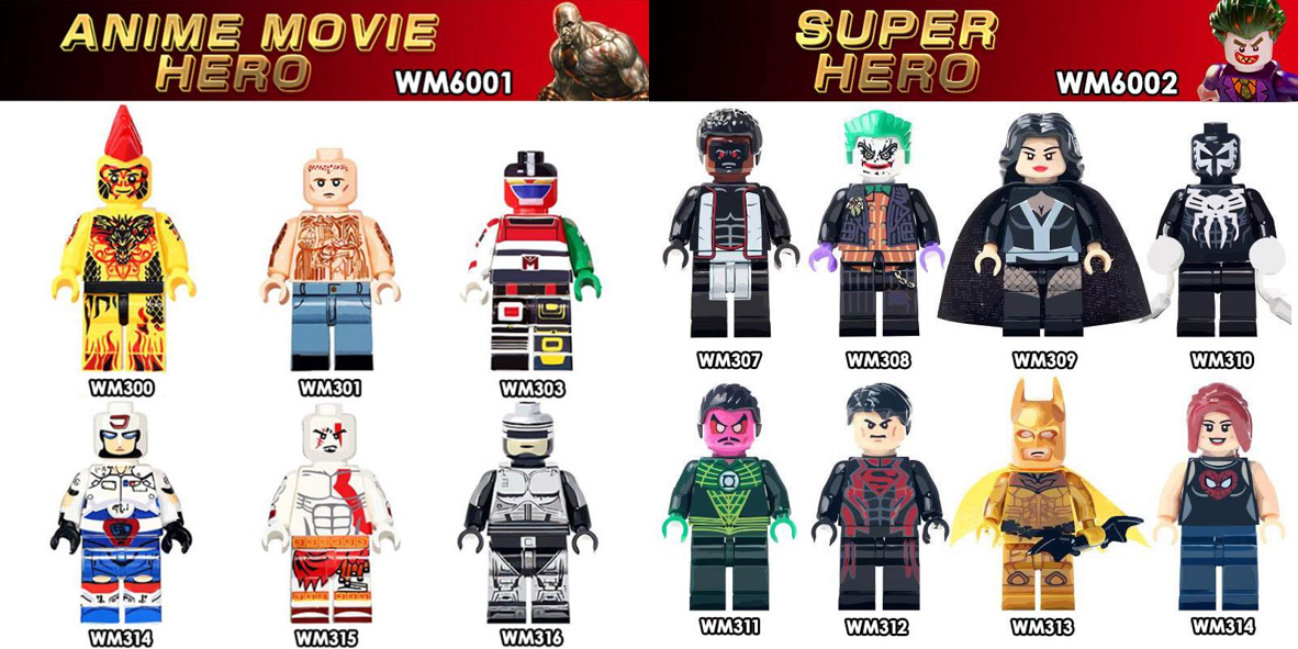 wm blocks minifigures