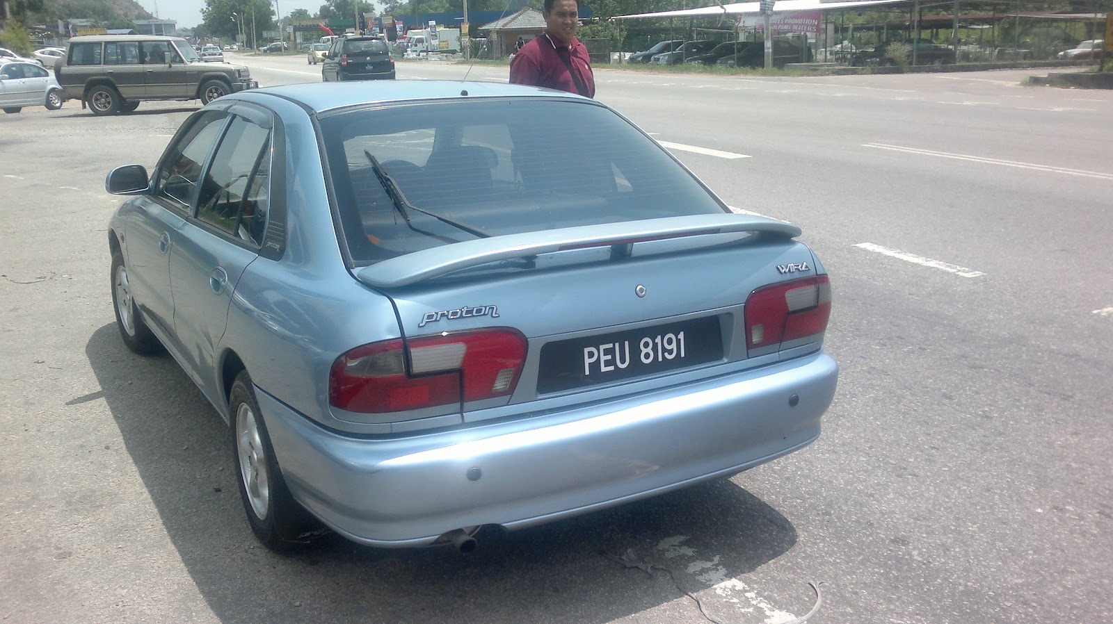 Kereta Proton Wira 1.3 Aeroback Manual Tahun 2001 Untuk Dijual!!