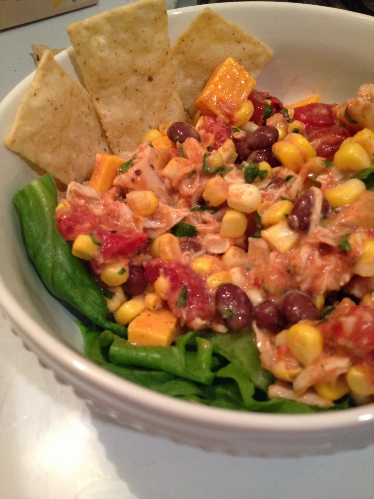 Gingerlocks' Kitchen: Mexican Chicken Salad