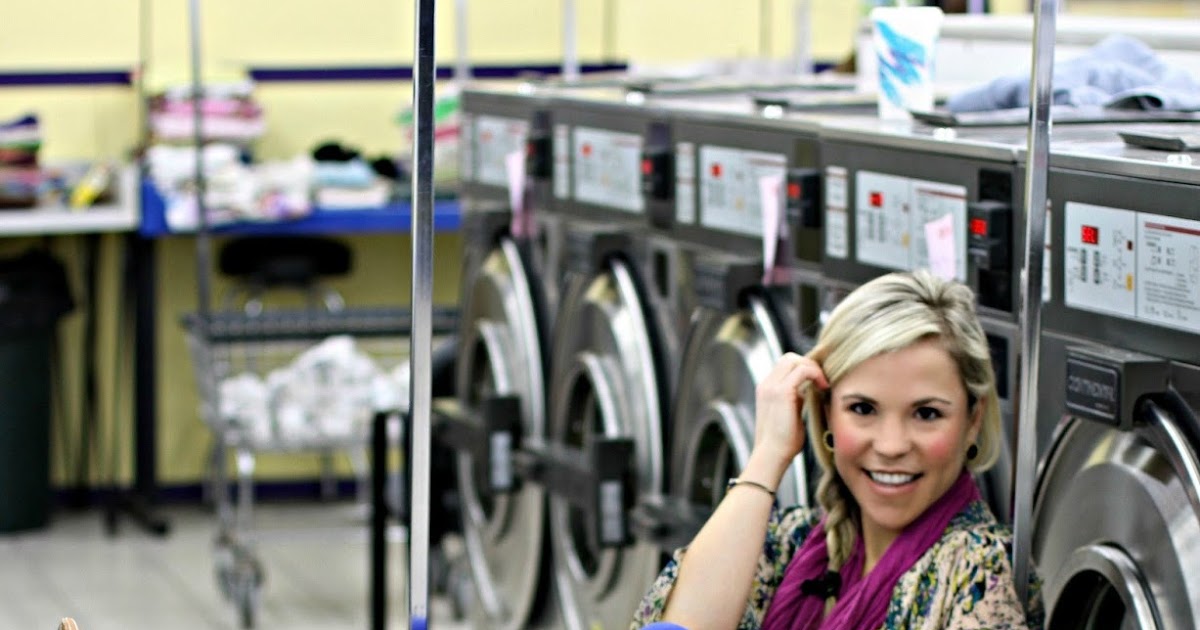 The Baltimore Blonde Fun With Colors at the Laundromat