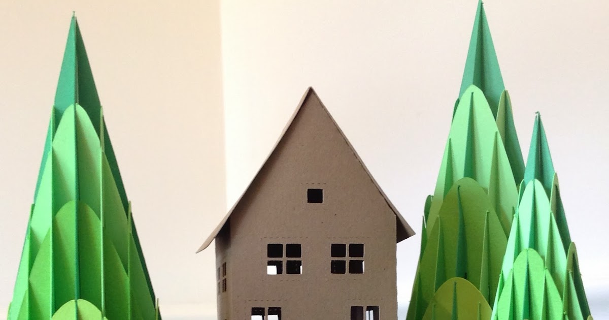 Papercrafts and other fun things: I Now Love Making Paper Houses
