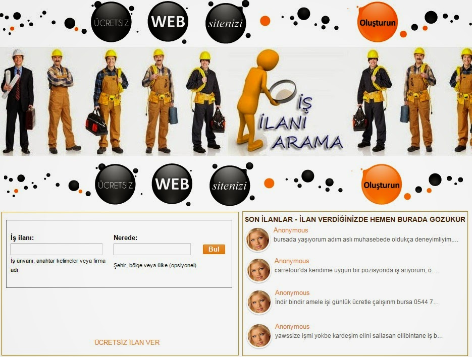 Eleman ilanları iş ilanları görüntüleme yayınlama merkezi Eleman ilanları iş ilanları görüntüleme yayınlama merkezi