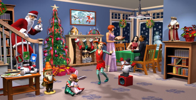 Sims 2 Christmas
