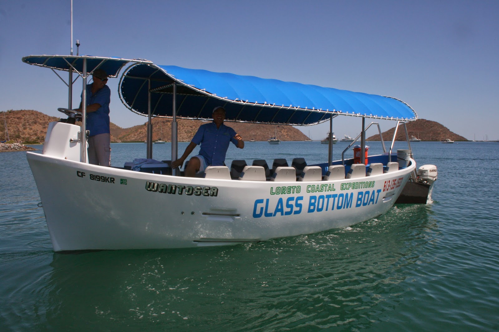 Living Loreto Glass Bottom Boat launched in Loreto!