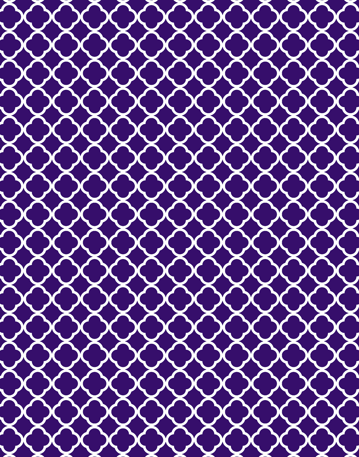 Doodlecraft Freebie 3 Quatrefoil backgrounds!