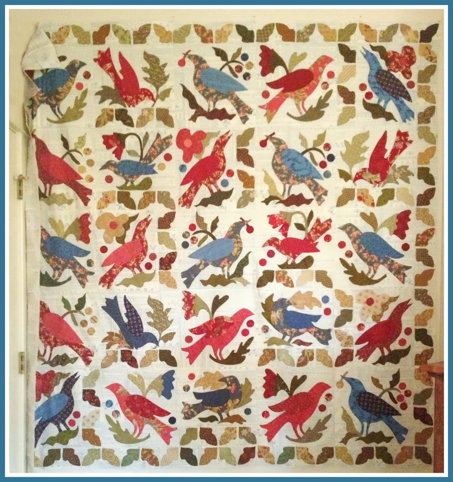 Birdsong, Blackbird Design | Quilts Of Color | Pinterest