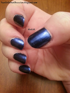 Sally Hansen Lustre Shine Azure swatch TwoGirlsOneObsession.blogspot.com