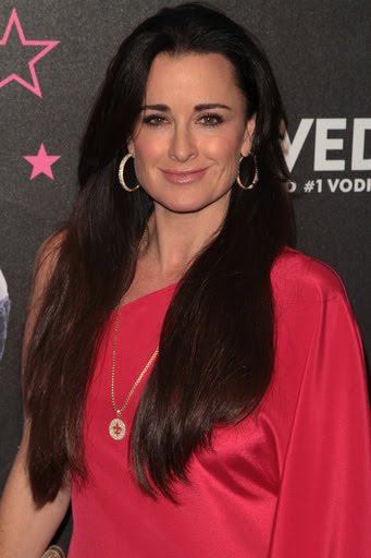 kyle richards hair extensions. Kyle Richards