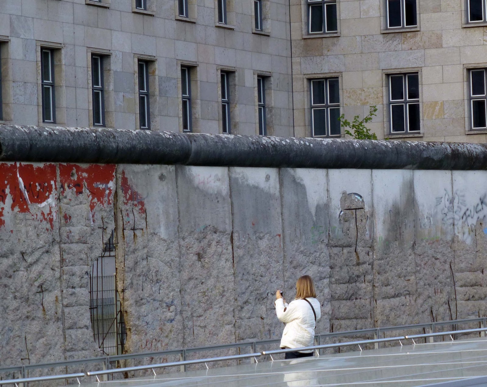 Mary Clark, Traveler The Berlin Wall 44 Years Later