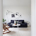 Whites and greys in a Swedish apartment