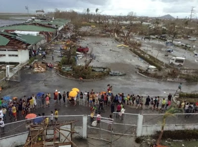 tacloban airport typhoon yolanda