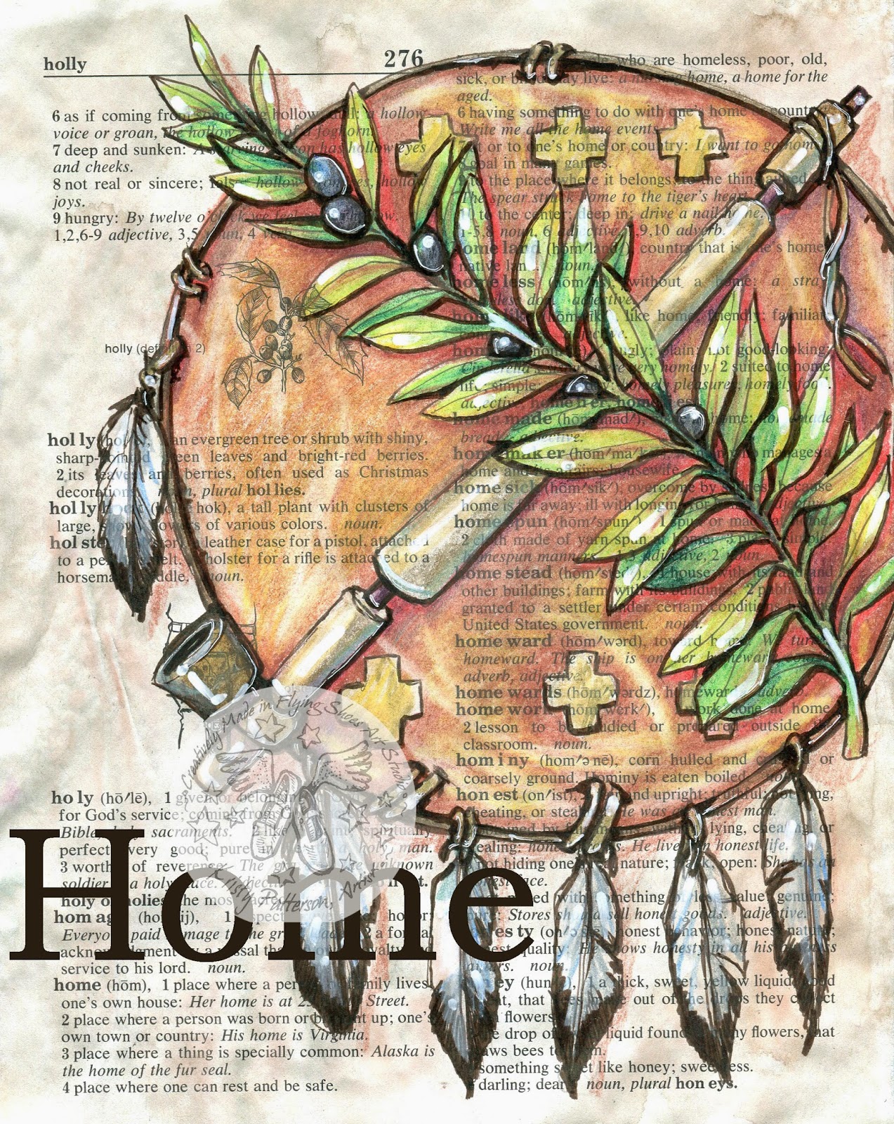 flying shoes art studio OKLAHOMA HOME