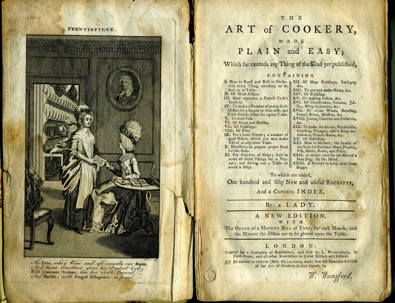 Keep the Hearth Fires Burning Colonial Cookbook The Art of Cookery