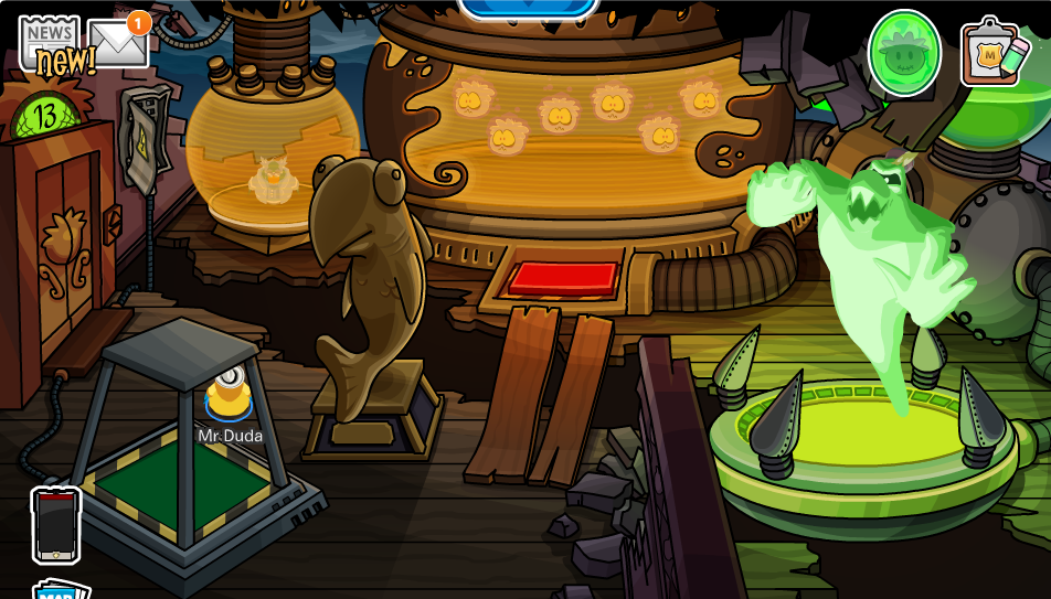 Club Penguin Loserboss Retires 2015 Club Penguin Halloween Party�14
