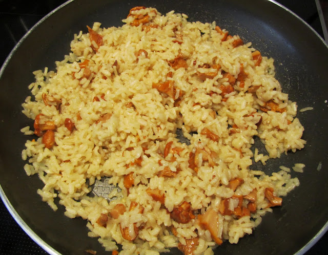Risotto z kurkami