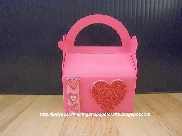 Judy S Handmade Creations Dtc Challenge 68 Valentine Boxes Or