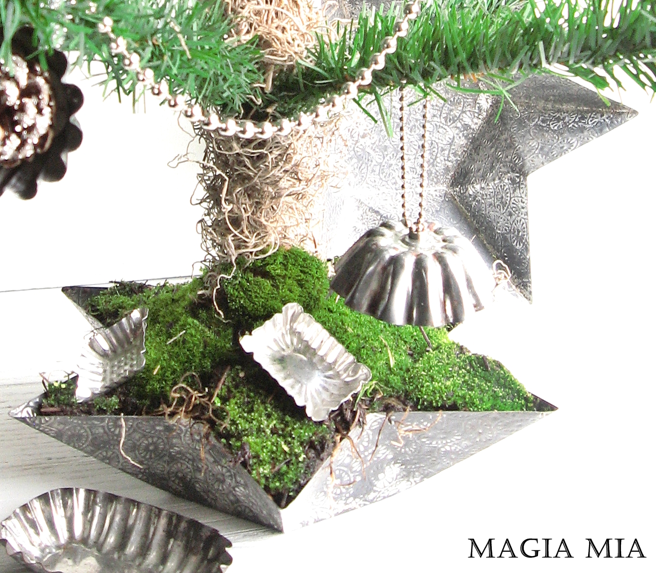 Magia Mia The Popular Tiny Tart Tin Tree of Christmas Past