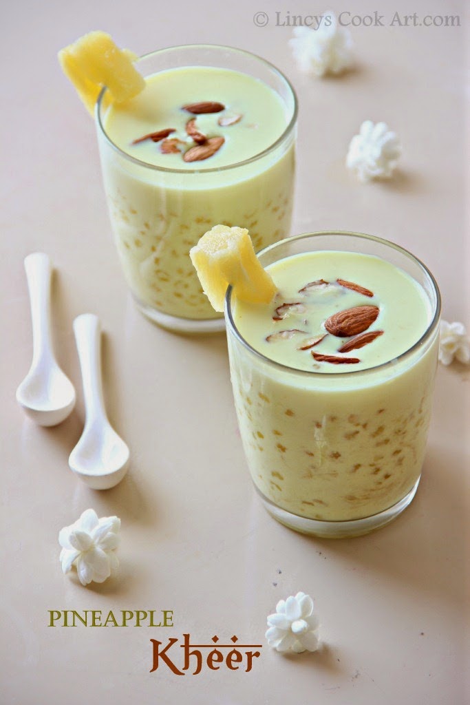 Pineapple Kheer/ Pineapple Payasam Lincy's Cook Art