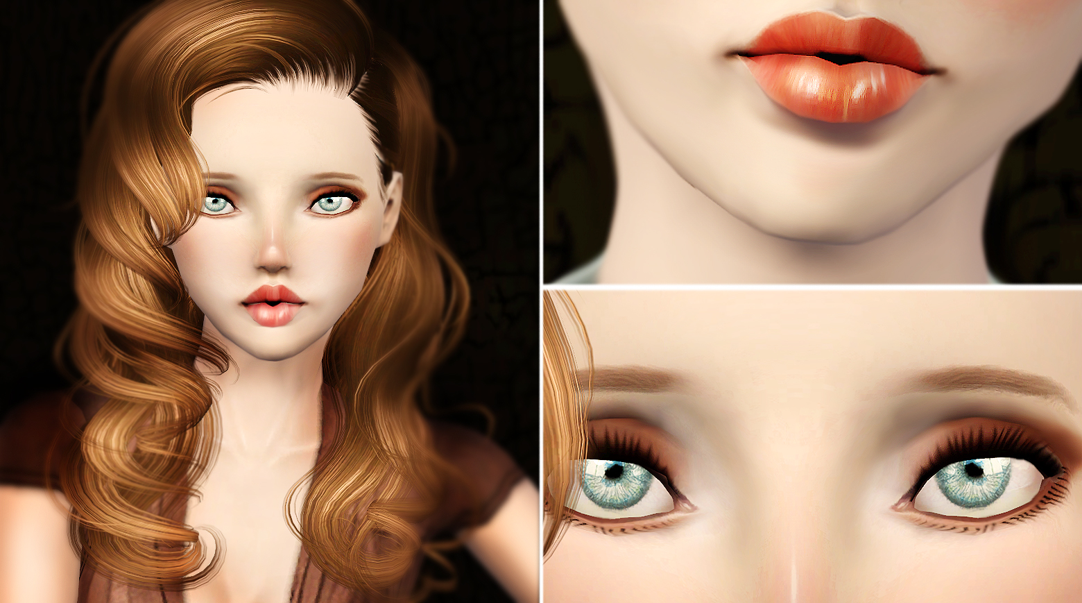 The sims 4 custom content pack makeup mejes