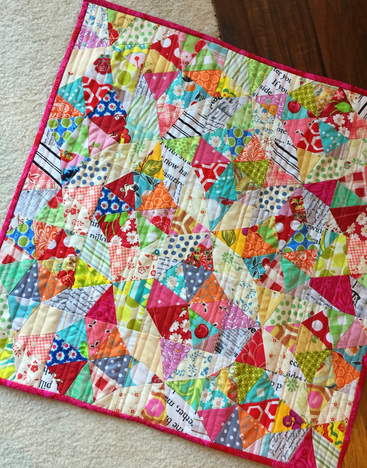 dream quilt create AYOS and a little bit more Kaleidoscope mini tutorial