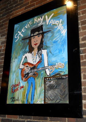 Stevie Ray Vaughan Stevie Ray Vaughan's Painting at BB King's Blues Club in Nashville, Tennessee
