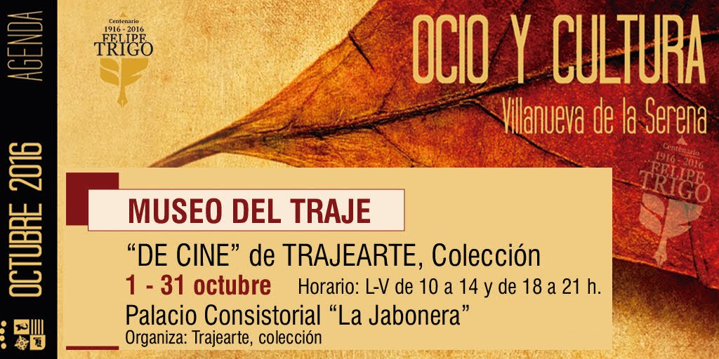 Exposición Trajearte: De cine