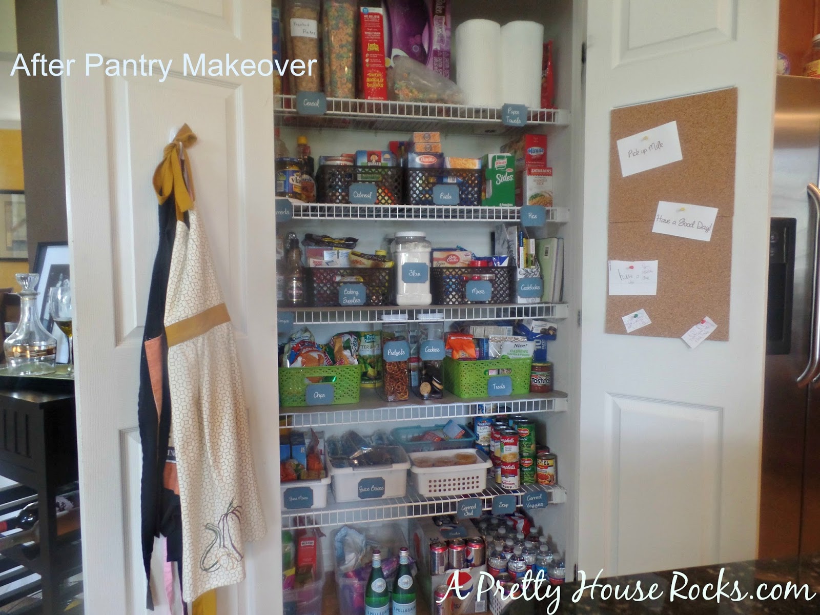 How To Organize Your Pantry On A Budget A Pretty House Rocks