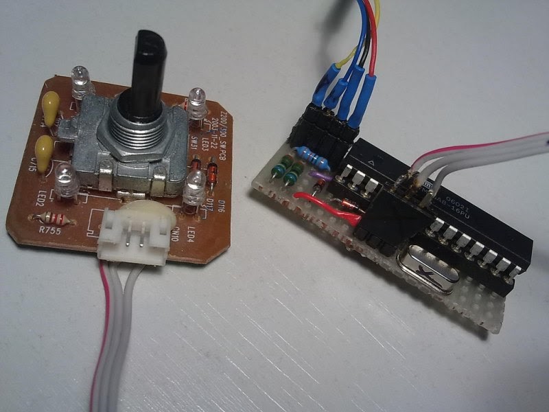 HuB's blog USB HID rotary encoder
