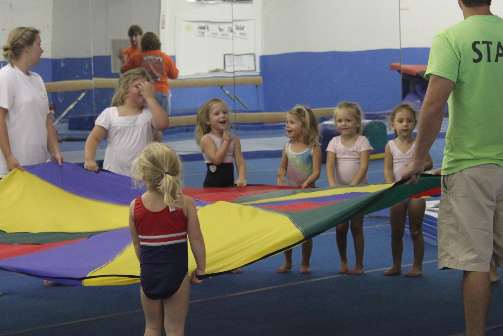 The Marine's Grandparent's Day and Gymnastics