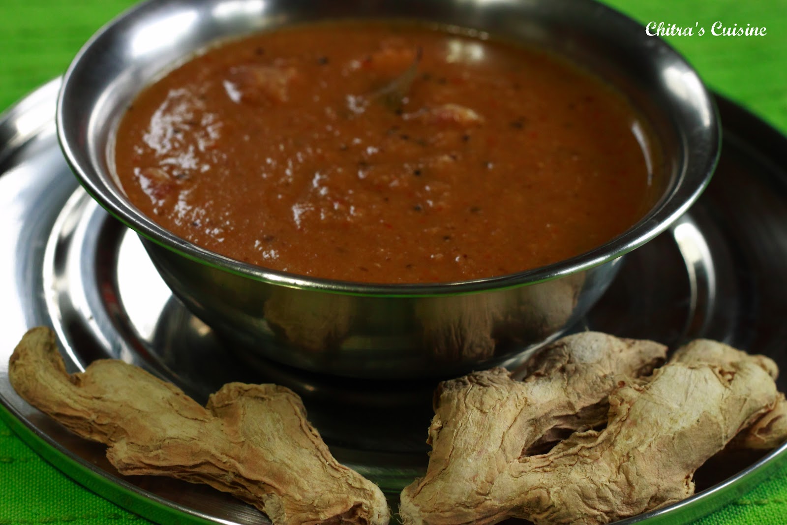 Chitra's Cuisine Sukku Kulambu(Dry Ginger Gravy)