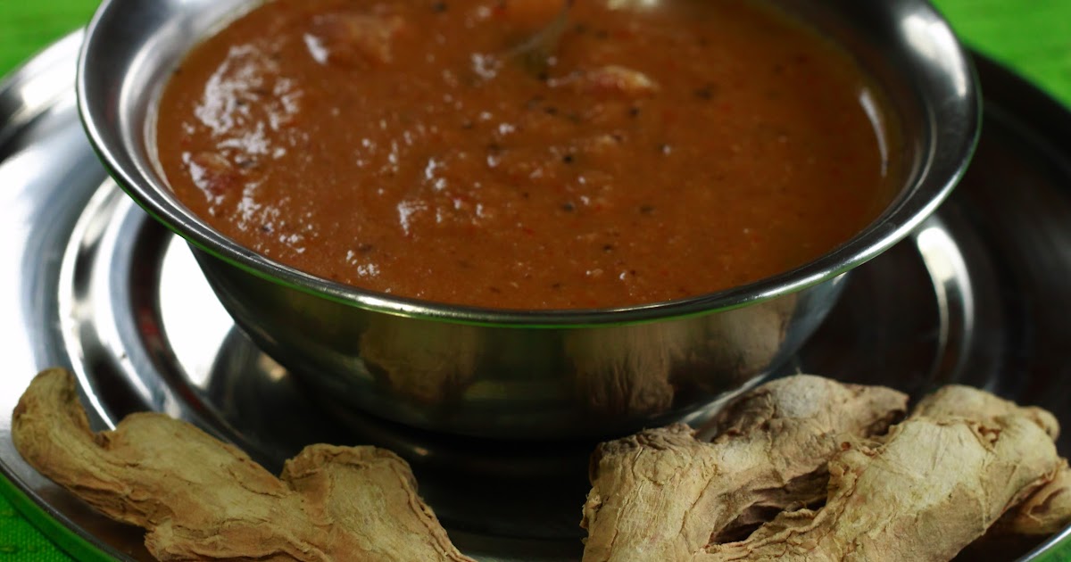 Chitra's Cuisine Sukku Kulambu(Dry Ginger Gravy)