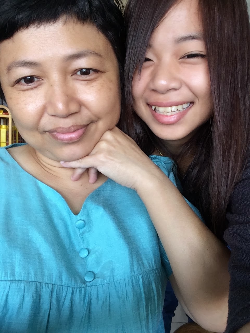 with mommy