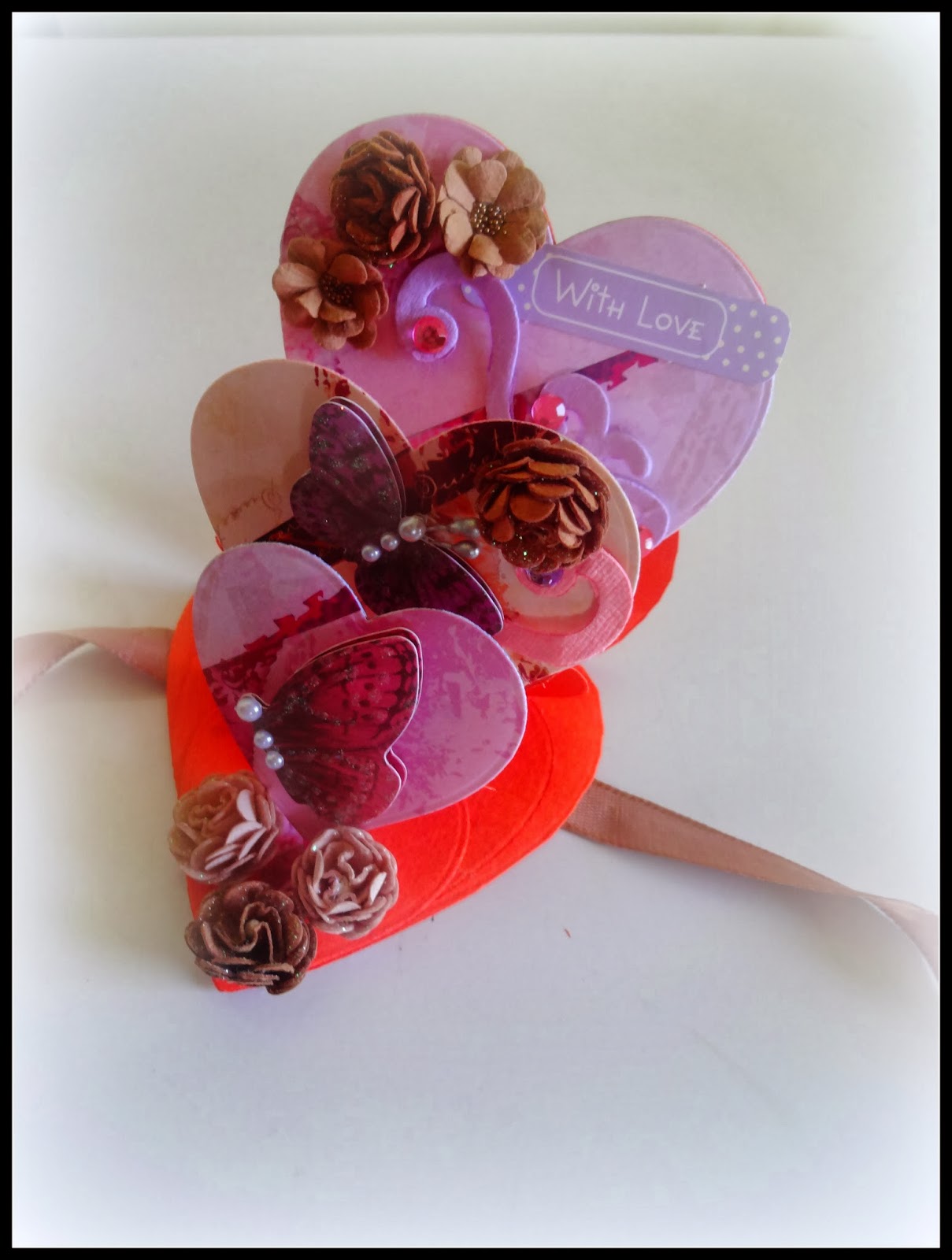Butterfly heart  Valentine cards handmade, Valentines cards, Cards handmade