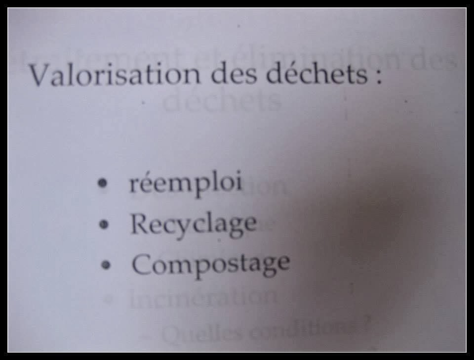 GESTION DES DECHETS