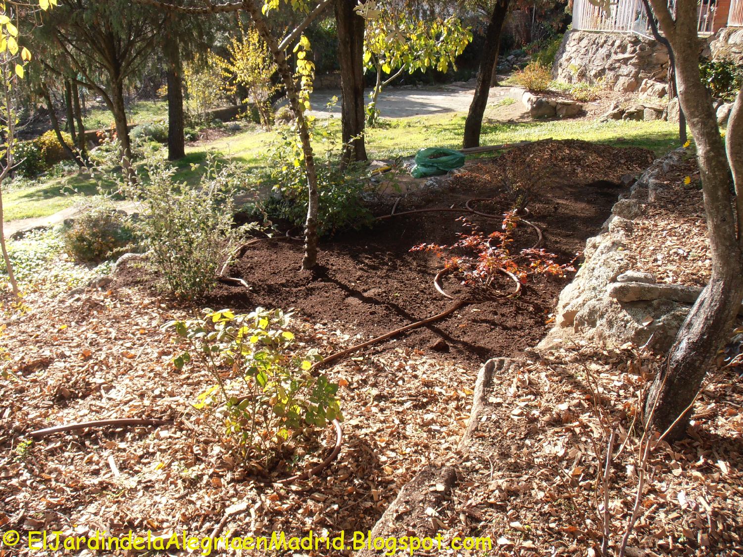 El jardín de la alegría : Trabajos de otoño: Enriquecer los bancales