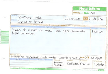 nota de debito