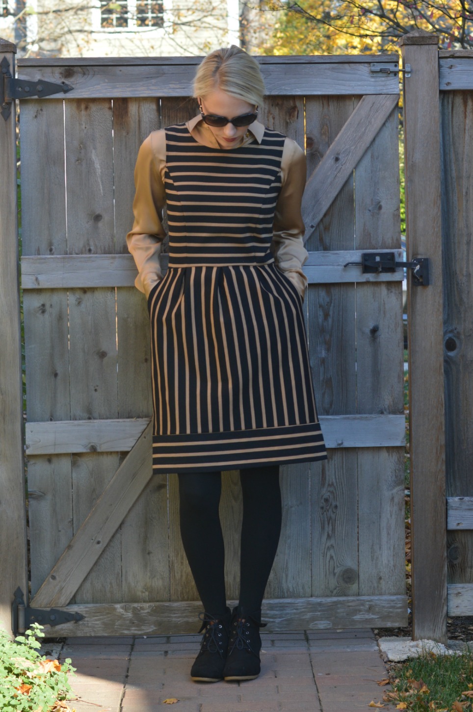 Transition Fashion for Fall: Stripes