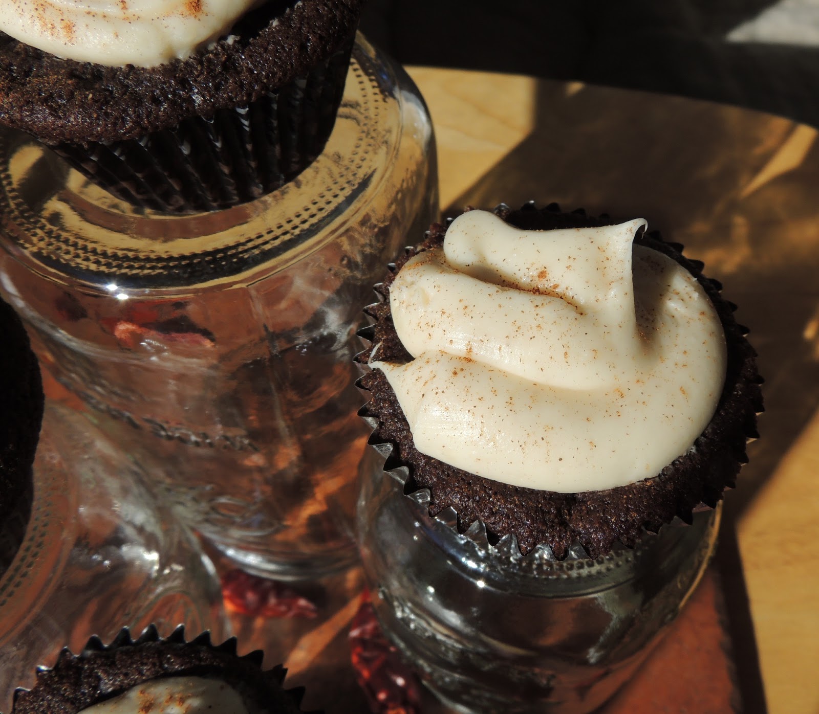 Leave a Happy Plate GlutenFree Mexican Hot Chocolate Cupcakes