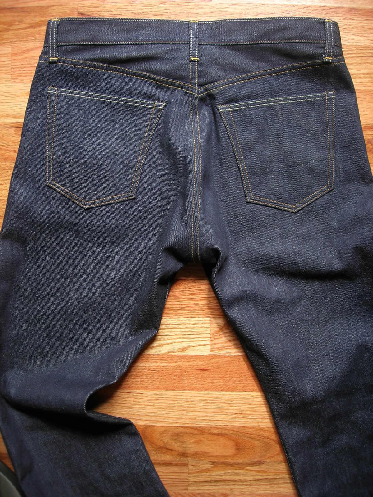 Russell's Shirts A1 Jeans, Cone Mills Denim, Raw/Loomstate