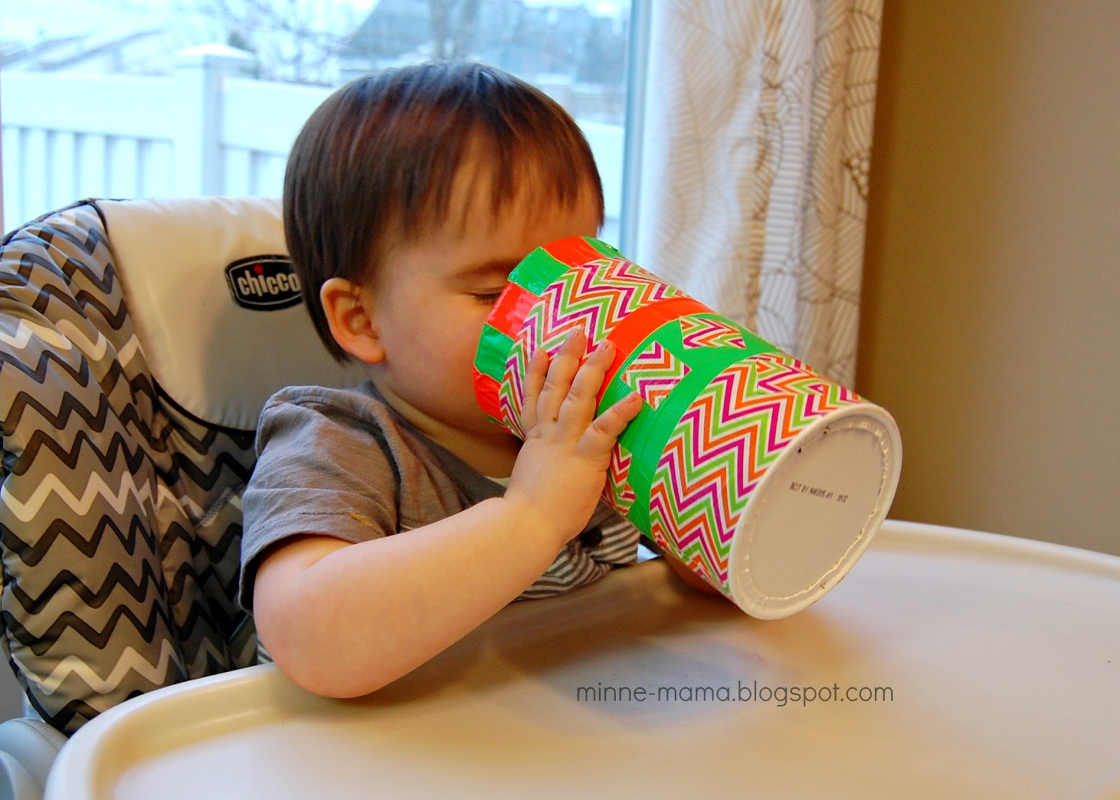 MinneMama Homemade Duct Tape Drum