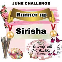 June Runner UP- Be Creatif with Shraddha