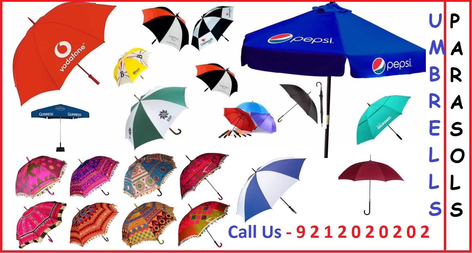 Advertising Umbrella Manufacturers, Suppliers in New Delhi, Supply all over India & Abroad