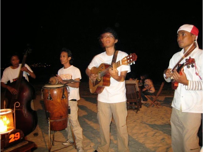 Beaches in Bali: Ganesha Cafe Jimbaran Bali Ganesha was located only past times the seaside Beaches in Bali: Ganesha Cafe Jimbaran Bali