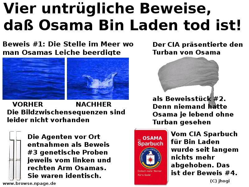 osama bin laden ist tot seite 14 bill of ladens