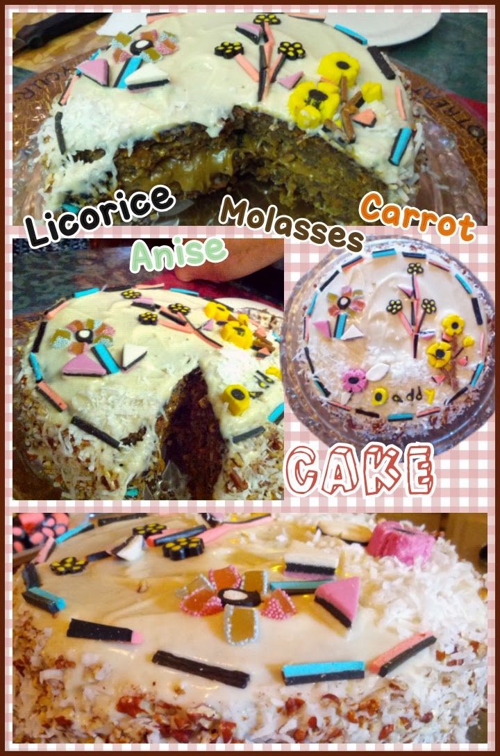 Alisha's Creative Culture RICH Licorice Cake