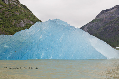 ice-blue glaciers